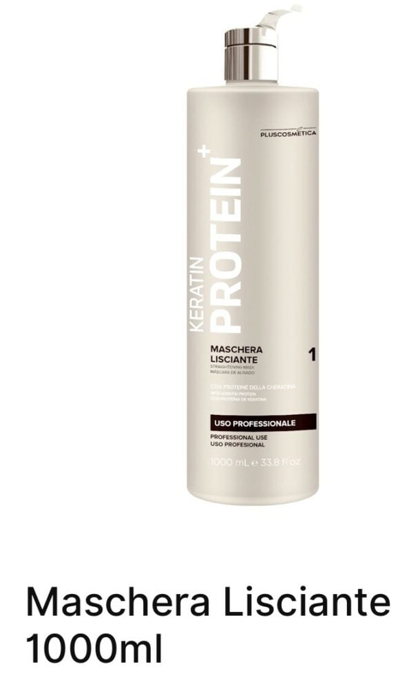 Keratin Protein Máscara alisante N-2 1000ml